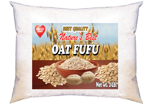 Pure Organic Oat Fufu Flour 2 lbs.