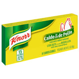 Knorr Chicken Flavor Bouillon 8 Cubes 3 Packs (9.3 oz)
