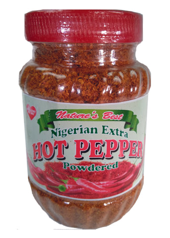 Organic Ground Nigerian Extra Hot Pepper Spice 8 oz