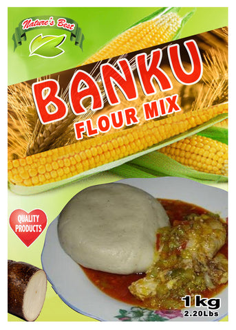 Pure Banku Flour Mix 2.20 lb.