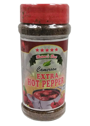 Organic Cameroon Ground Extra Hot Pepper Spice 8 oz