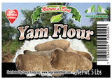 Organic Yam Flour 'Amala'- 5 lbs.