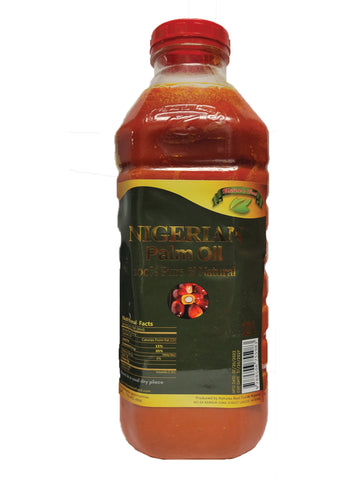 Nigerian Palm Oil 2 Liter 4.40 lbs.