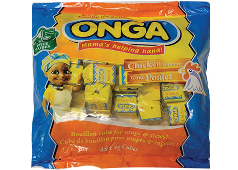 Onga Chicken Food Seasoning Cubes  4g x 45 Cubes