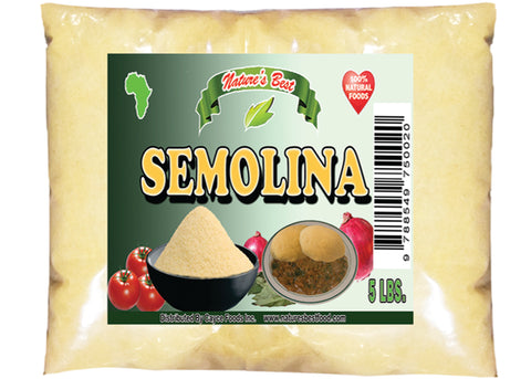 Semolina Fufu Flour 5 lbs