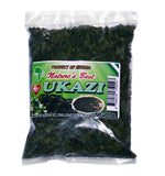 Dry Organic Nigerian Ukazi Leaf 3 Packs 3 0z.