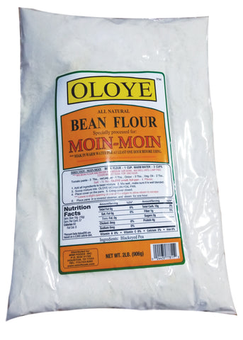Oloye African Washed Beans Flour MoiMoi  2 LBS.