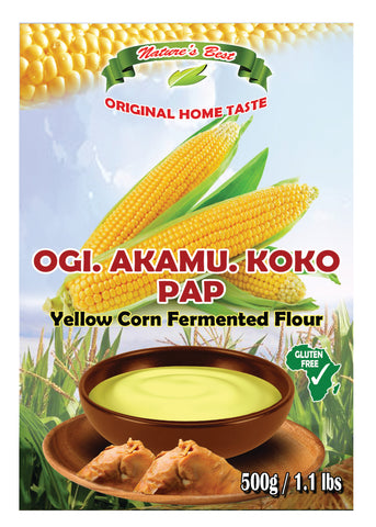 Ogi, Akamu, Koko Pap Yellow  500g