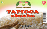 Organic Tapioka Abacha (Cassava Yuka) 1 Lb..