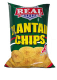ARA REAL Plantain Chips Snacks - 5 oz (141.7g)