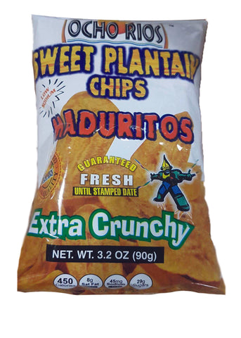 OCHO-RIOS Sweet plantain chips Snacks - 3.2 oz (90g)